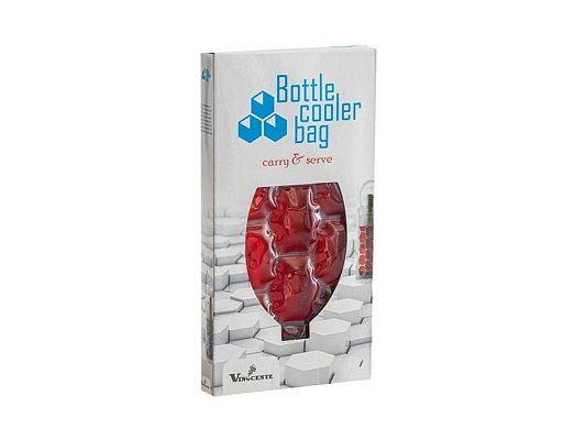 Obal na láhev GADGET MASTER Bottle Cooler Red chladící