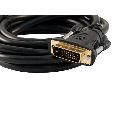 Propojovací kabel DVI-D 24+1 (M) - DVI-D 24+1 (M), 3m