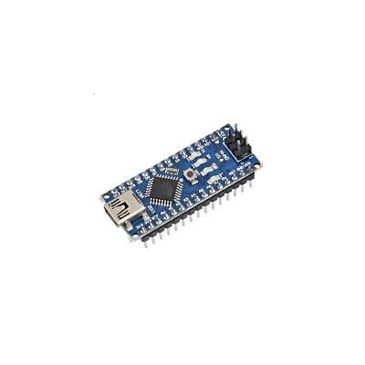 Tento klon Nano je minimalizovaná vývojová deska s mikrokontrolérem AVR ATmega328 a originál USB převodníkem.