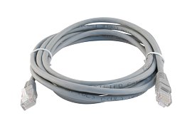 DATACOM UTP RJ45-RJ45 3m šedý patch kabel