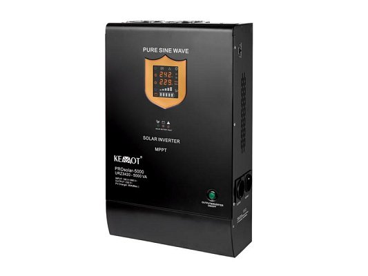 Solární regulátor KEMOT PROsolar-5000 3500W 48V Black s měničem napětí
