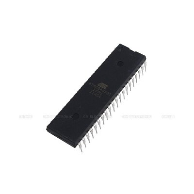 Mikrokontrolér AVR, EEPROM: 512B, SRAM: 512B, flash: 8kB, THT