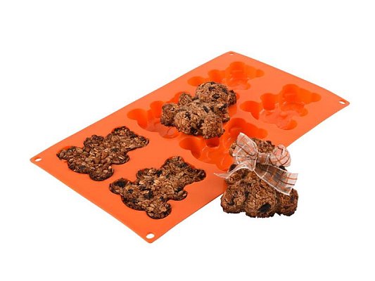 Forma na pečení medvídků ORION 31x18x2cm Orange