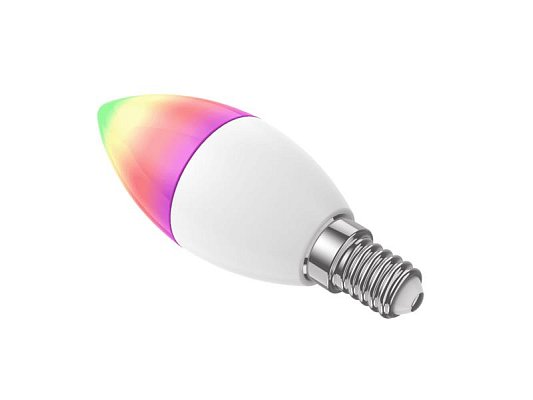 Smart sada LED žárovek E14 5W RGB CCT WOOX R9075/5pack WiFi Tuya