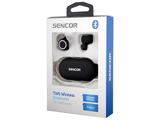 Sluchátka Bluetooth SENCOR SEP 510BT BK