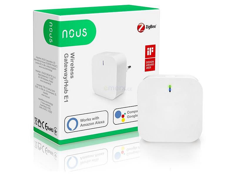 Smart centrální jednotka NOUS E1 ZigBee WiFi Tuya