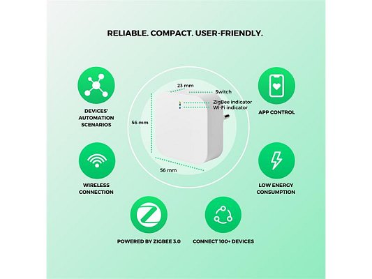 Smart centrální jednotka NOUS E1 ZigBee WiFi Tuya