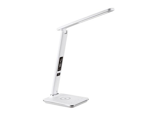 Lampa stolní IMMAX Kingfisher 08966L USB s bezdrátovým nabíjením Qi