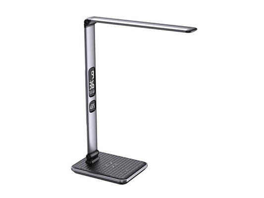 Lampa stolní IMMAX Heron 2 08968L USB s bezdrátovým nabíjením Qi