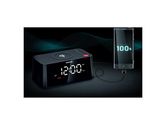 Hodiny s budíkem SENCOR SDC 7600 Qi