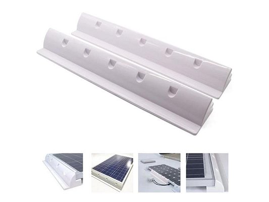 Držák pro solární panel 460mm - balení 2ks, bílý