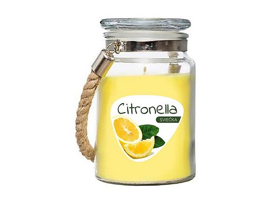 Svíčka vonná Citronella 140g