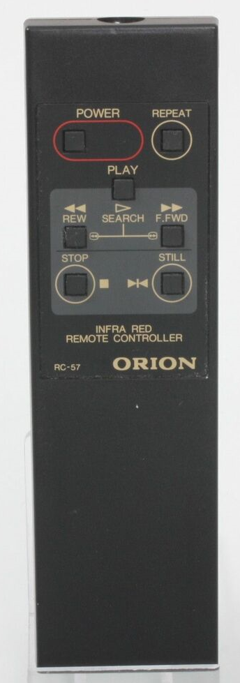 Orion RC-57, N300E náhradní dálkový ovladač jiného vzhledu