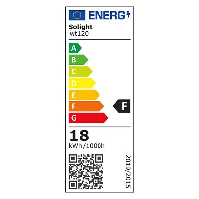 LED zářivka lineární T8 18W 1600lm 6000K 120cm SOLIGHT WT120