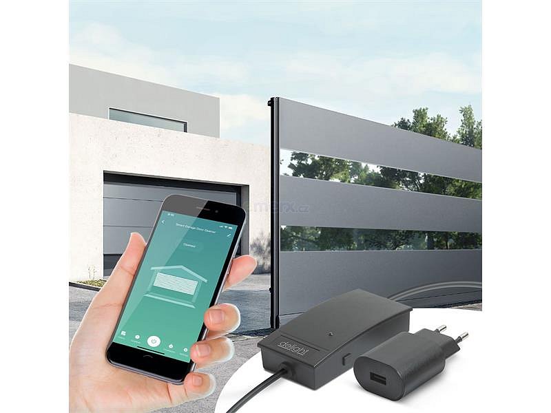 Smart sada pro garážové vrata DELIGHT 55378 USB WiFi Tuya