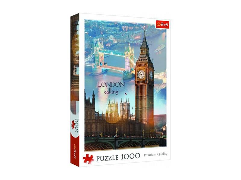 Puzzle TREFL Londýn o soumraku 1000 dílků