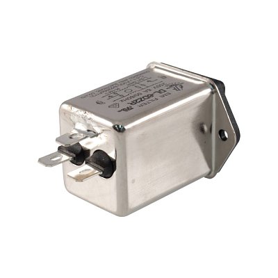 Konektor IEC C14, vidlice s filtrem 6A