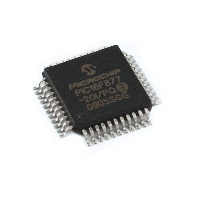 Mikrokontrolér PIC, paměť: 8kB, SRAM: 368B, EEPROM: 256B, SMD