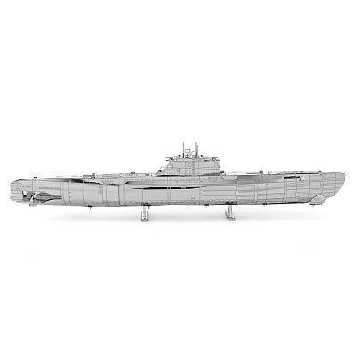 Stavebnice 3D kovového modelu German U-boat type XXI