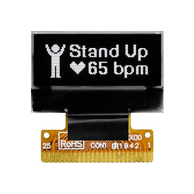 OLED displej 96x32 bodů, bílý