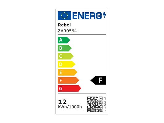 Žárovka LED E27 12W A60 REBEL bílá přírodní ZAR0564