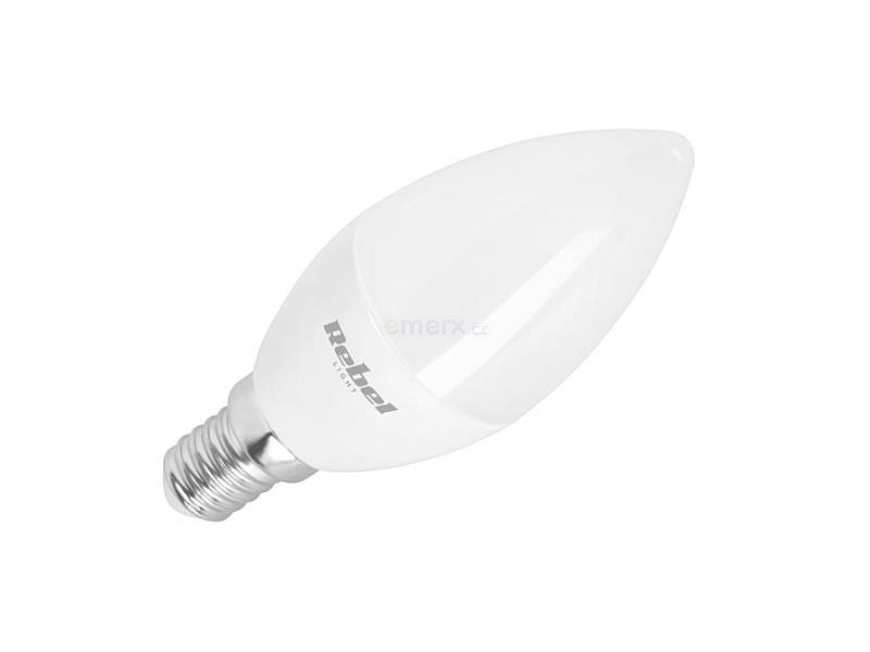 Žárovka LED E14 5W REBEL bílá přírodní ZAR0559