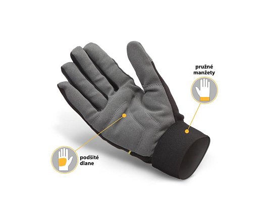 Rukavice pracovní HANDY 10268XL vel.XL