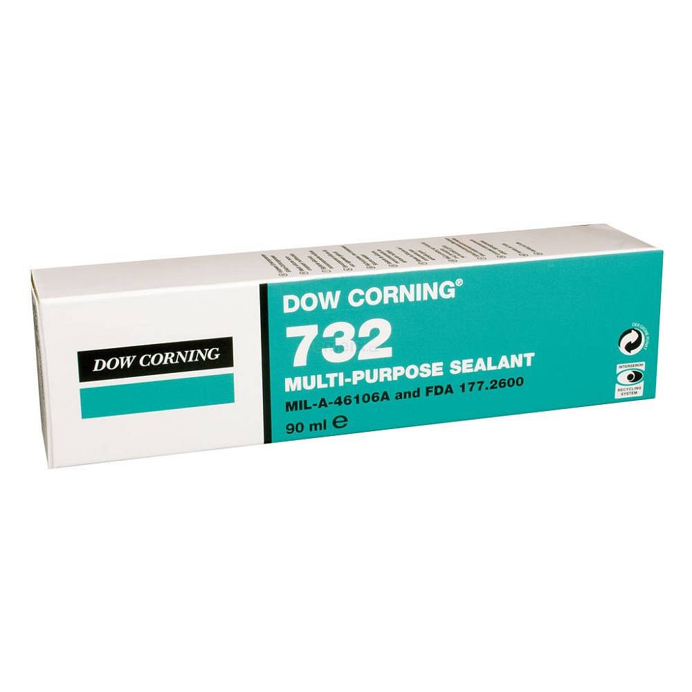 Bílý silikonový tmel 90ml, -60 až 177 °C