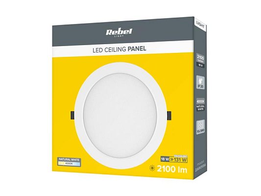 LED panel REBEL ZAR0556 18W