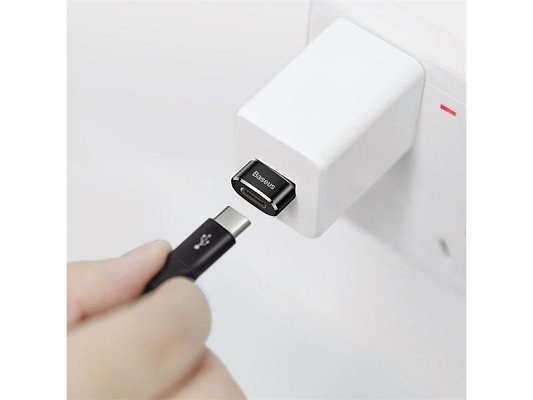 Redukce USB - USB-C BASEUS CAAOTG-01 Black