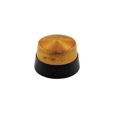 LED stroboskopický maják oranžový, 12VDC, IP20