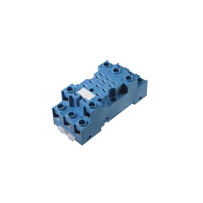 Patice se šroubovými vývody na DIN lištu pro relé FINDER  z řady 55.33.