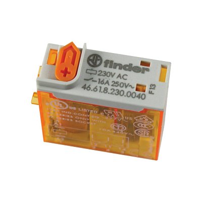 Elektromagnetické relé s AC cívkou 230V/16A