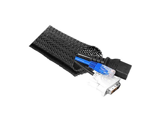 Organizér na kabely LTC ORG04 Black