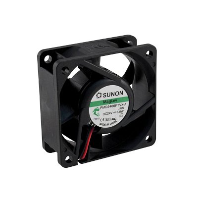 24V/207mA; 5W; 60x60x25mm; 7600 RPM; 45dB; VAPO MagLev