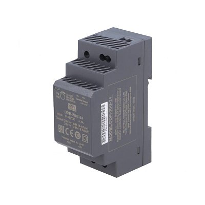 DC/DC měnič na DIN lištu 30W, 9..36V -> 24V/1,25A