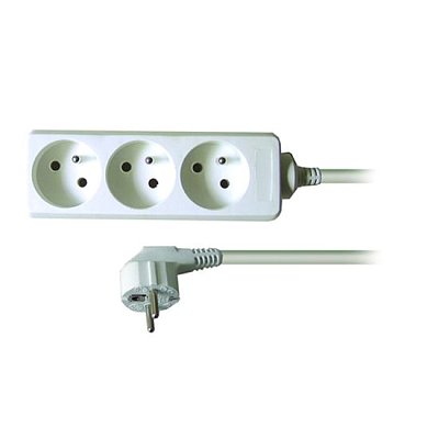 Prodlužovací kabel 3 zásuvky 2m SOLIGHT PP02