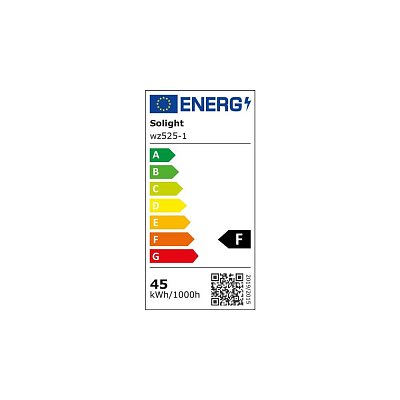 LED žárovka T140 E27, 45W, 230VAC, neutrální bílá 4000K, válcová, 3825lm