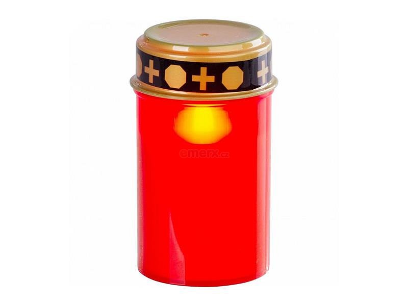 Svítidlo LED svíčka hřbitovní MagicHome TG-10 Red