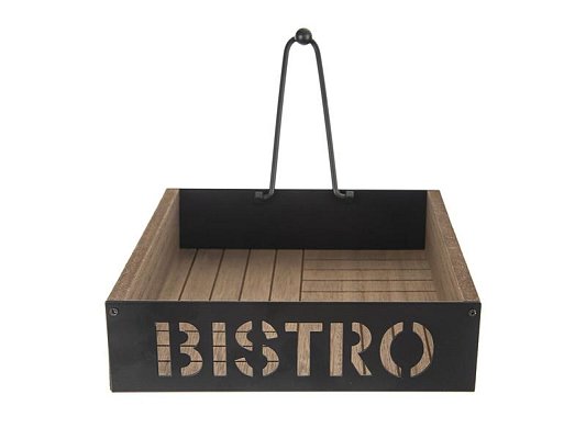 Stojan na ubrousky ORION Bistro 18x18x5cm