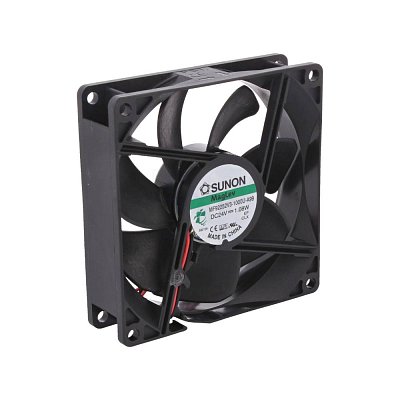 24V/42mA; 1,01W; 92x92x25mm; 2400 RPM; 28dB; VAPO MagLev
