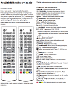 Český návod pro dálkový ovladač LG 49Uk6470PLC originální dálkový ovladač.
