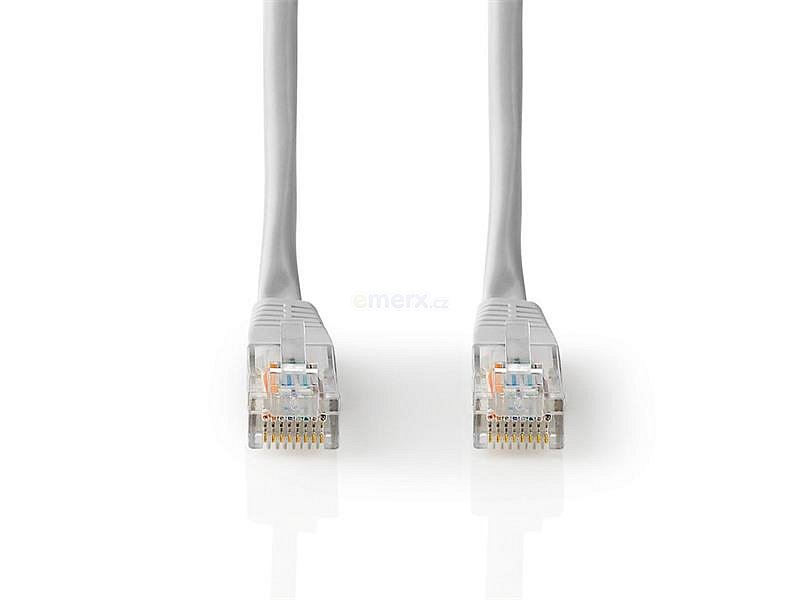 Kabel UTP RJ45/RJ45 Cat5e 10m NEDIS CCGT85100GY100