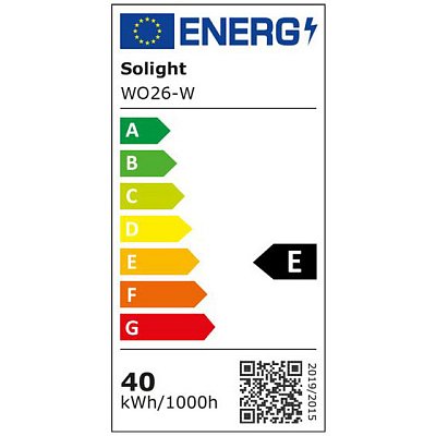 Svítidlo stropní SOLIGHT WO26-W 40W