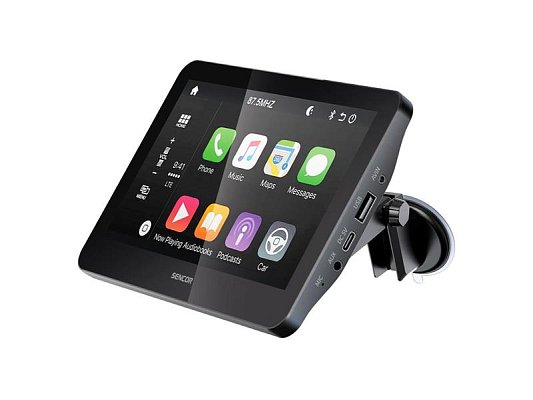 Displej Apple CarPlay / Android Auto SENCOR SCT M750BWT 7"