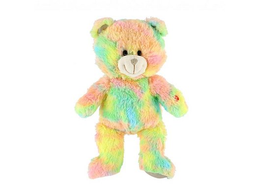 Dětský plyšový medvídek TEDDIES duhový 40cm