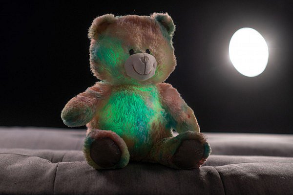 Dětský plyšový medvídek TEDDIES duhový 40cm