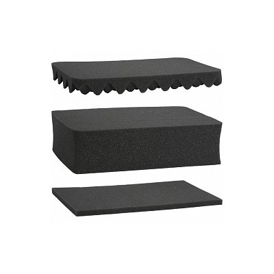 Tři vrstvy pěnové výplně pro kufr Seahorse typ SE520.