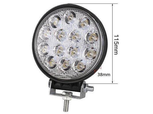 Světlo na pracovní stroje LED T767A, 10-30V/42W