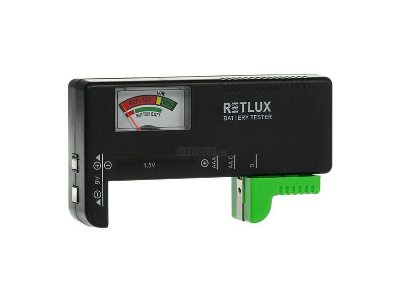 Tester baterií RETLUX RDM 1002